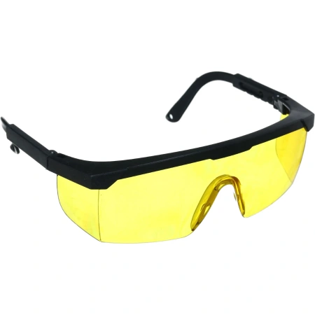 Очки защитные Werk с регулируемой дужкой желтые линзы 20012