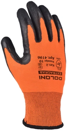 Перчатки EXTRAGRAB с латексным покрытием XL (10)