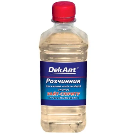 Растворитель для эмалей, лаков и красок DekArt 0,85 л