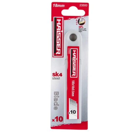 Лезвия сегментные для ножа HAISSER 10 шт 23500