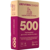 Цемент ПЦ I-500-Н 25 кг Цемент ПЦ I-500-Н 25 кг