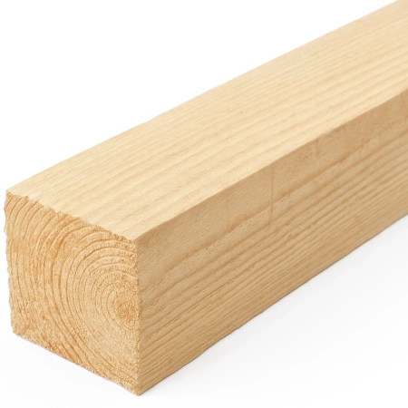 Брус 100х100х4500 мм сосна