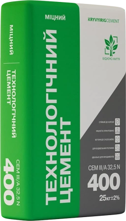 Цемент CEM IIІ/А 32,5 N 25 кг