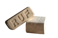 Брикети паливні RUF з корою 10 кг Брикети паливні RUF з корою 10 кг