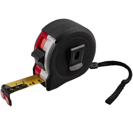 Рулетка HAISSER 5 м x 25 мм нейлоновая с магнитом 22015