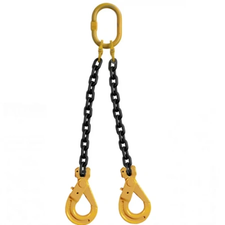 Строп 2СЛ двогілковий (17 т, 1,5 м, самозакривні гаки)