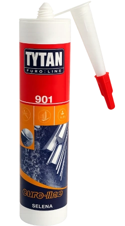 Клей строительный TYTAN 901 бежевый 260 мл