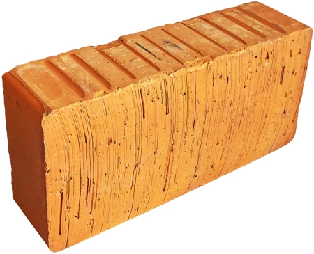 Кирпич рядовой полнотелый М-200 250х120х65 мм Русыния