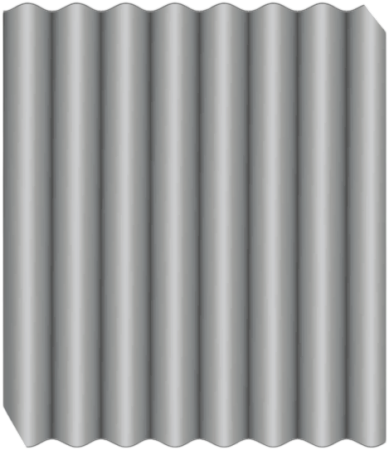 Шифер безасбестовый IFCEM HТ 8-волновой 1130х1750 мм некрашеный