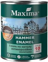 Емаль Maxima антикорозійна по металу 3 в 1 молоткова Емаль Maxima антикорозійна по металу 3 в 1 молоткова