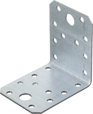 Уголок перфорированный равносторонний 70x70x55 мм 1,8 мм