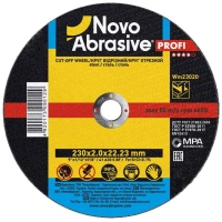 Круг отрезной по металлу NovoAbrasive 230х2х22,2 мм Круг отрезной по металлу NovoAbrasive 230х2х22,2 мм
