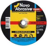 Круг зачистной по металлу NovoAbrasive Profi 230х6х22,2 мм Круг зачистной по металлу NovoAbrasive Profi 230х6х22,2 мм