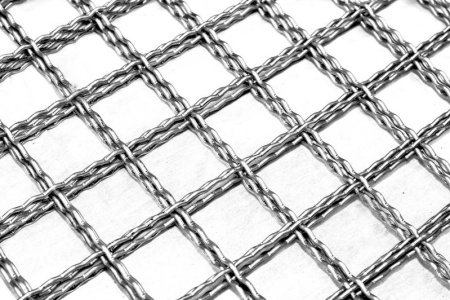 Сетка канилированная 50x50x3,5 мм оцинкованная 1,5x2 м