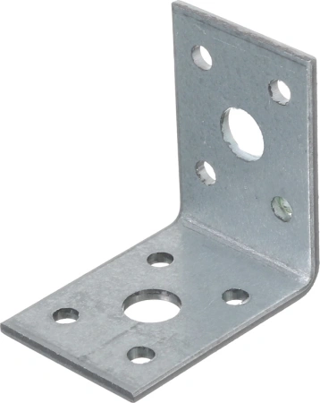 Уголок перфорированный равносторонний 50x50x35 мм 1,8 мм