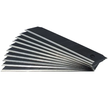 Лезвия сегментные для ножа HAISSER черные 10 шт 23505