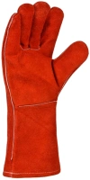Краги D-FIRE сварщика кожаный спилок XL (10) Краги D-FIRE сварщика кожаный спилок XL (10)