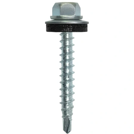 Саморіз покрівельний по дереву 4,8х35 мм 250 шт (Zn цинк)