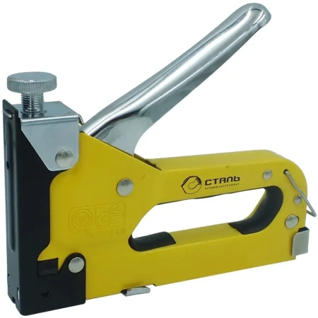 Степлер строительный Сталь 4-14 мм тип Т53 + 400 скоб 62002